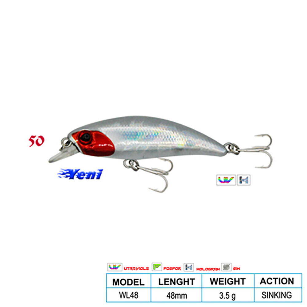 Wily PONCHIK CL50 48mm 3,6gr Sınkıng - 1
