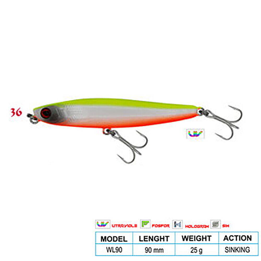 Wily RIPPER CL36 90mm 25gr Sinking - 1