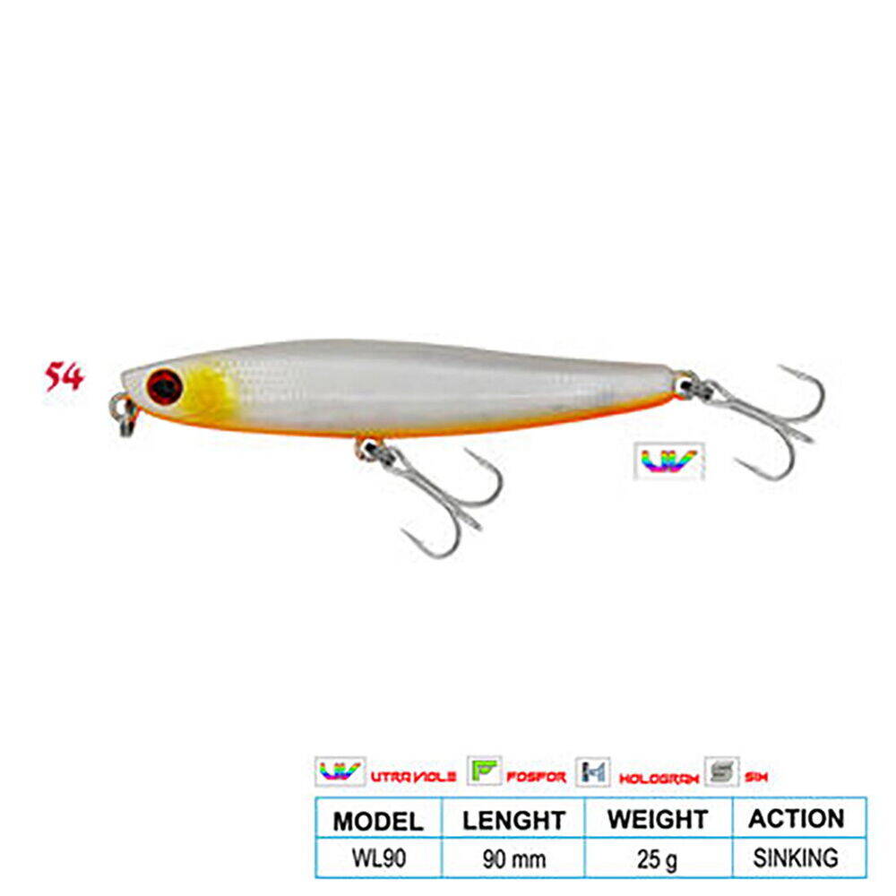 Wily RIPPER CL54 90mm 25gr Sinking - 1
