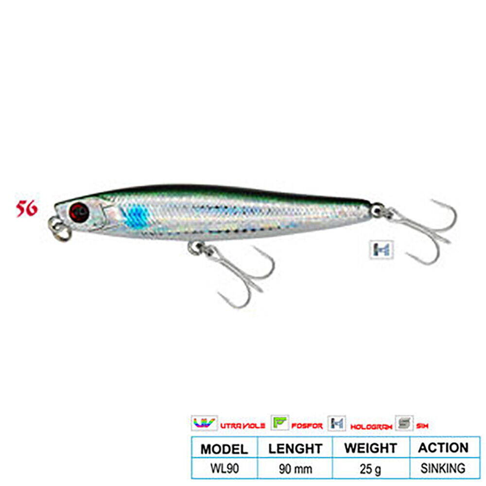 Wily RIPPER CL56 90mm 25gr Sinking - 1
