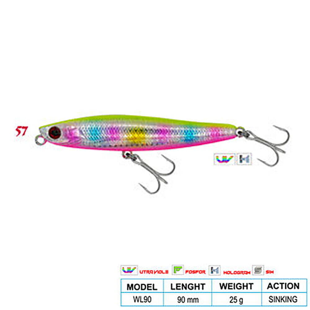 Wily RIPPER CL57 90mm 25gr Sinking - 1