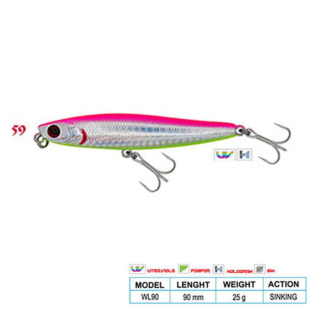 Wily RIPPER CL59 90mm 25gr Sinking - 1