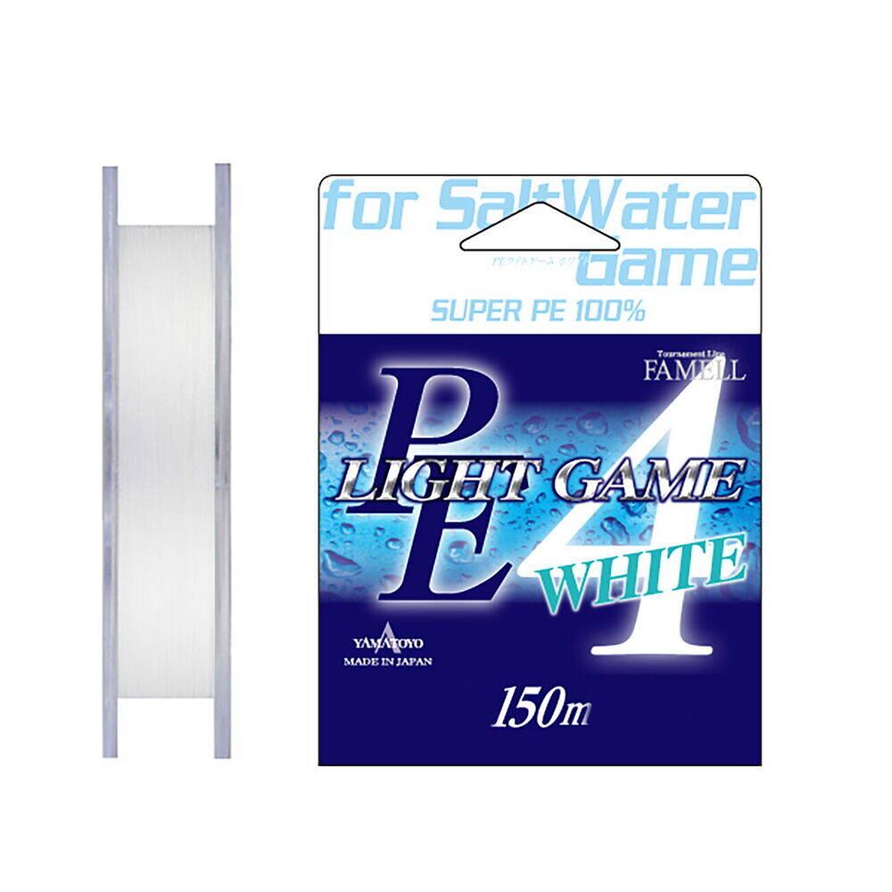 Yamatoyo Light Game White 4X 150m 0.4 Pe 7 Lb - 1