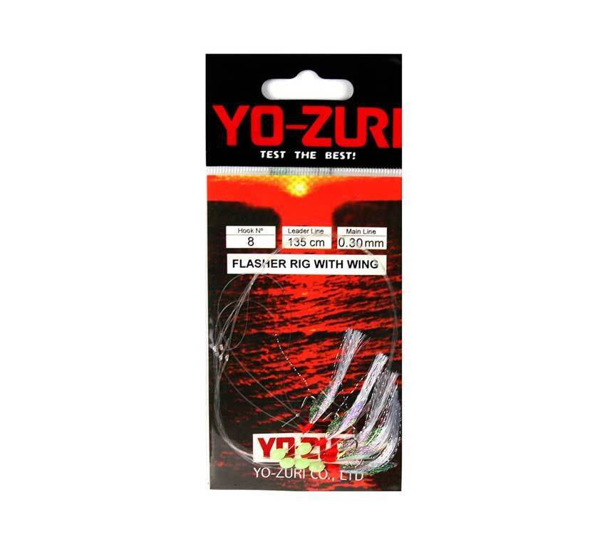 Yo-Zuri Flasher W.Wing135cm 0,25mm No8 5li Çapari - 1