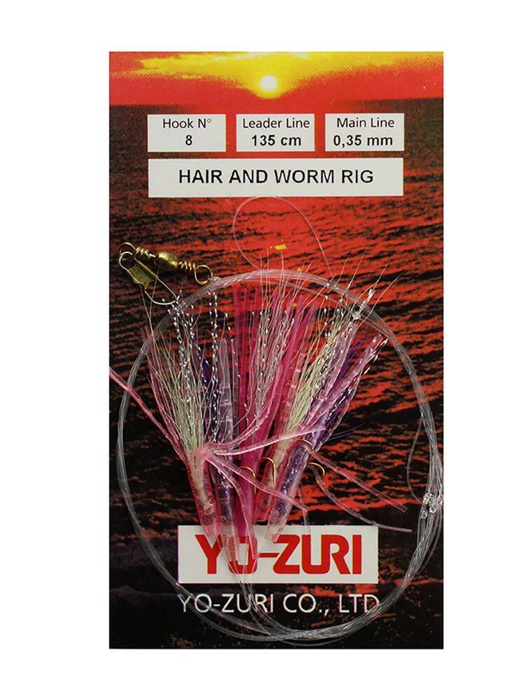 Yo-Zuri Hair And Worm 135cm 0,35mm No8 Çapari - 1