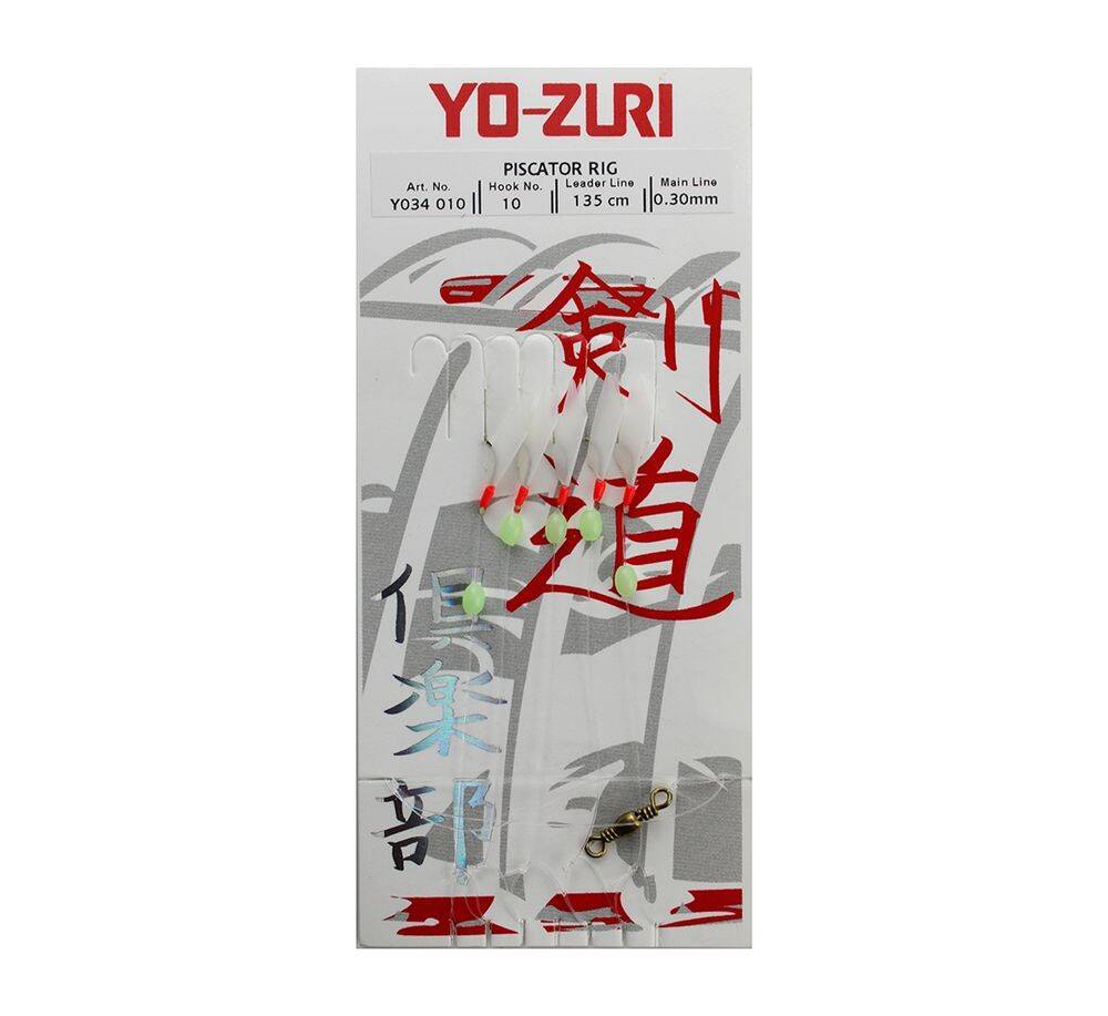 Yo-Zuri Piscator Rig 135cm 0,30mm No10 5li Çapari - 1