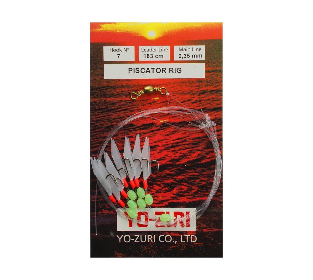 Yo-Zuri Piscator Rig 183cm 0,35mm No7 7li Çapari - 1