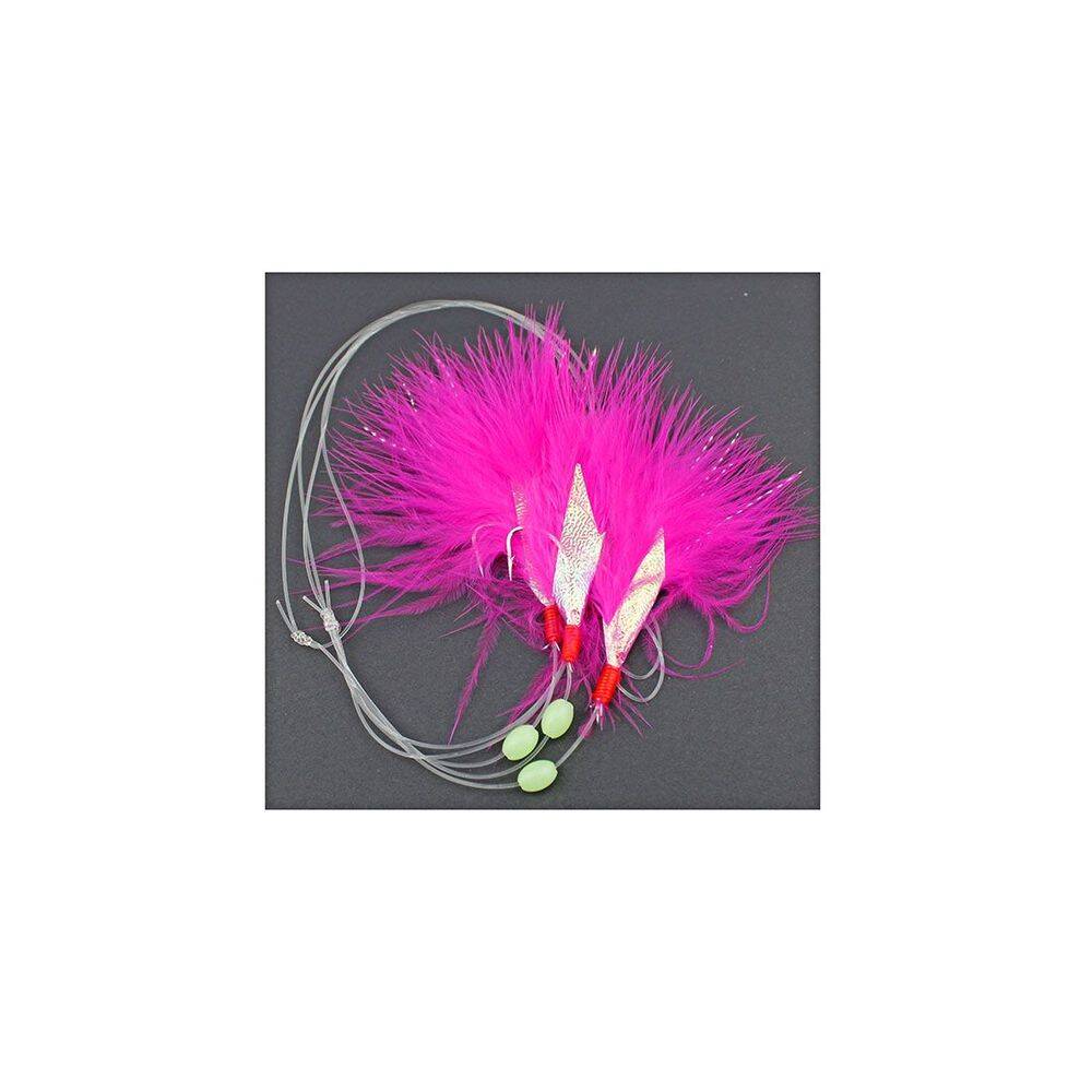 Yo-Zuri Raınbow Marabou Rıg 90cm 0,60mm 10 Çapari - 1