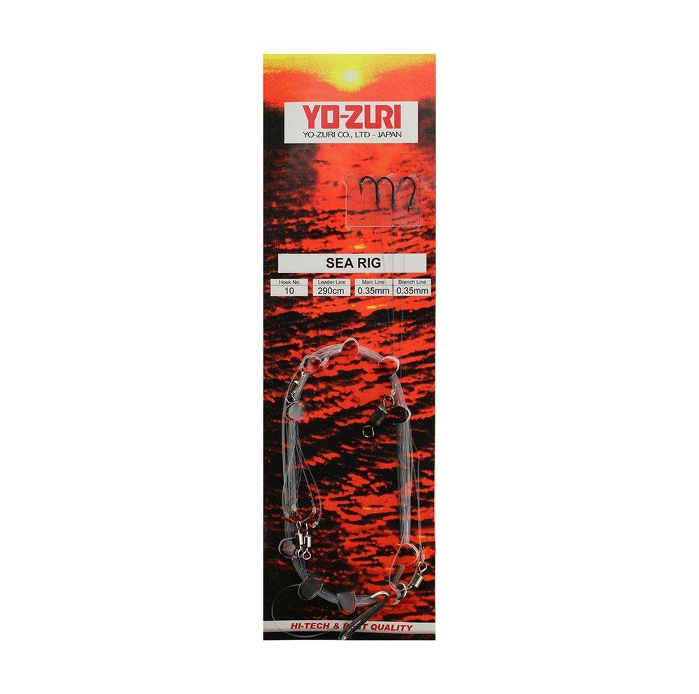Yo-Zuri Sea Rıg 290cm 0,35mm No10 Hazır Takım - 1
