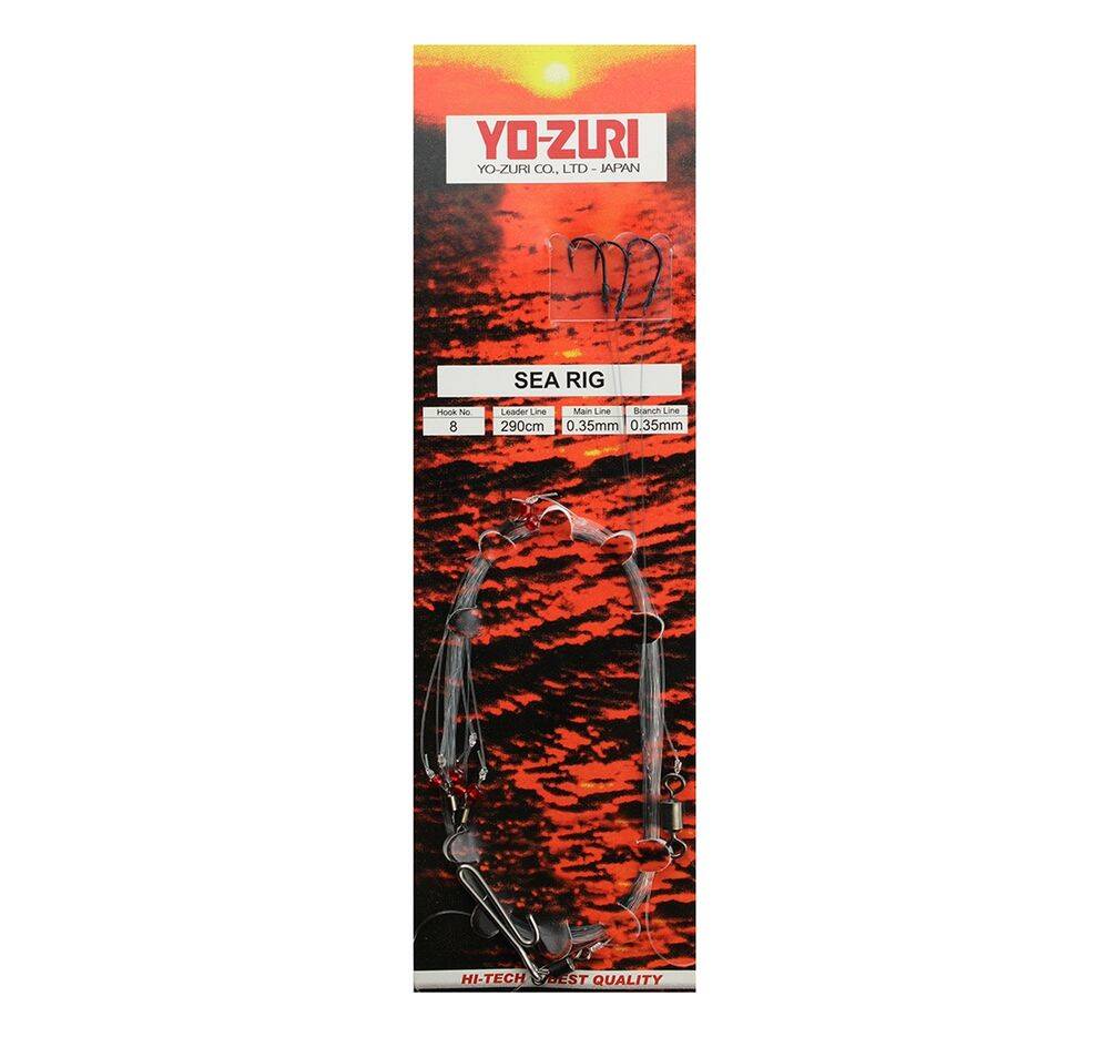 Yo-Zuri Sea Rıg 290cm 0,35mm No8 Hazır Takım - 1
