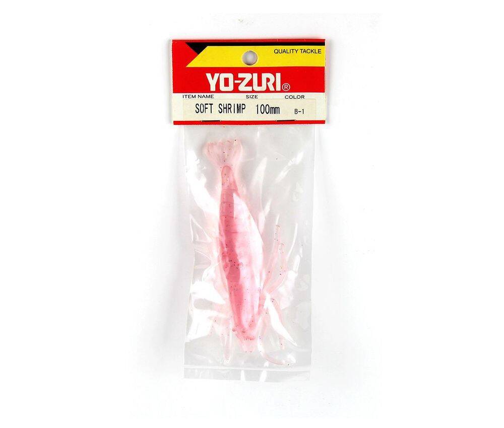Yo-Zuri Soft Shrimp 100mm Color B1 - 1