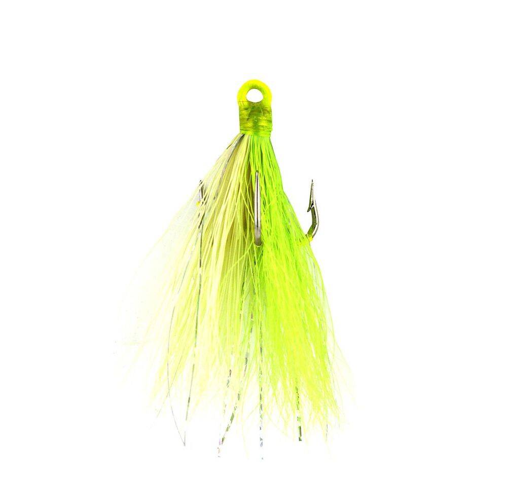 Yo-Zuri Tüylü 3 Lü İğne Chartreuse No6 - 1
