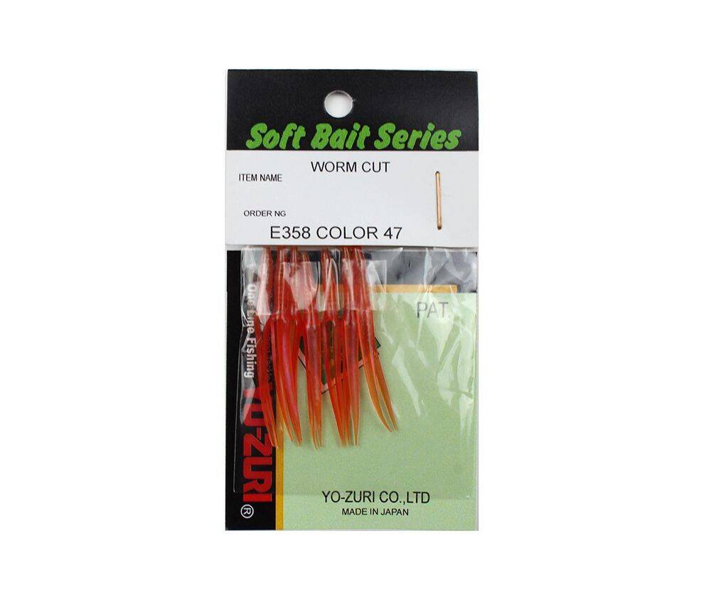 Yo-zuri Worm Cut E358 Color 47 - 1